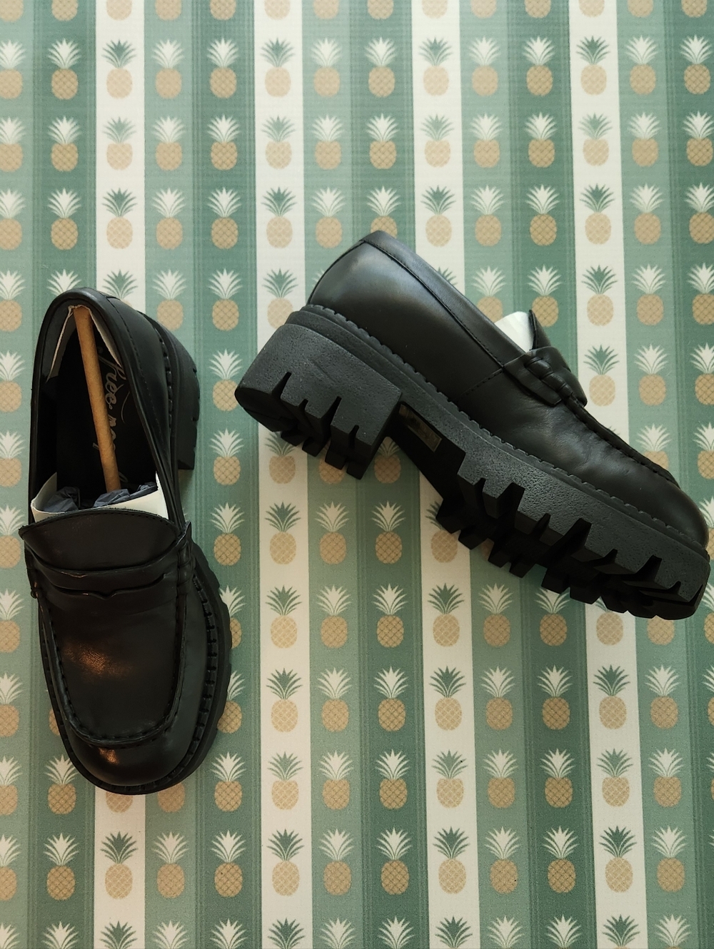 Free People Lyra Lug Sole Loafer - Picture 2 of 6